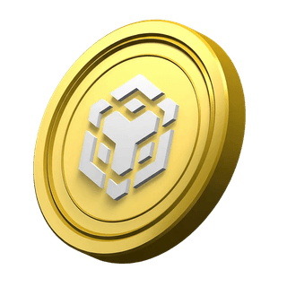 Floating graphic element featuring an Ethereum ETH cryptocurrency coin